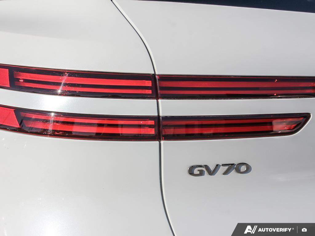 used 2025 Genesis GV70 car, priced at $70,099