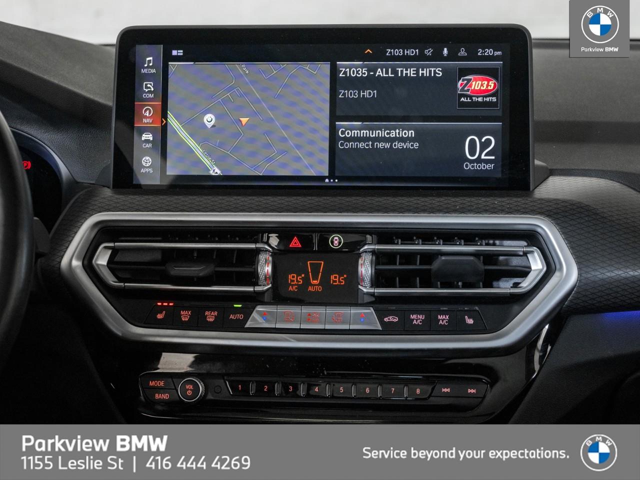 used 2024 BMW X3 car, priced at $52,992