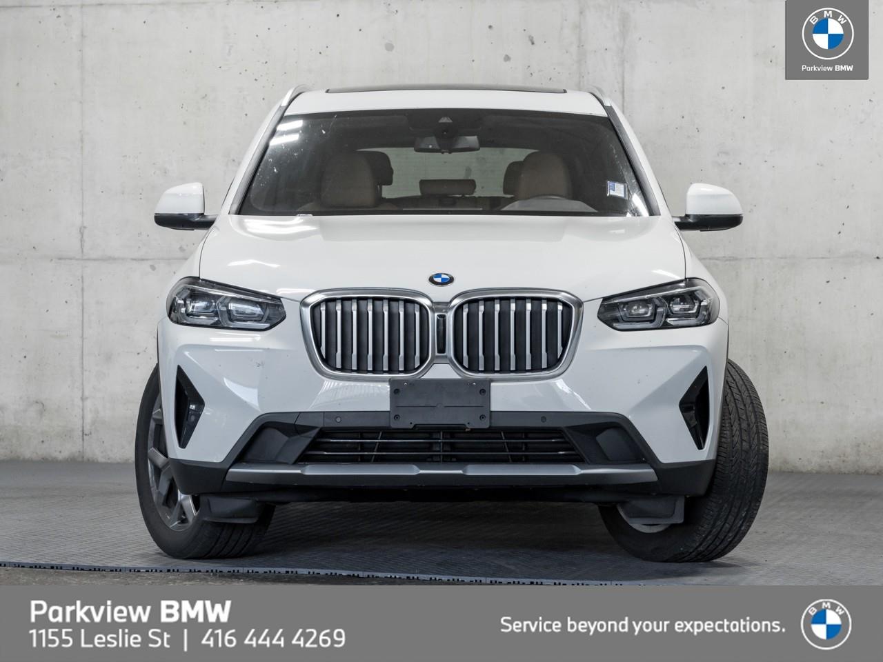 used 2022 BMW X3 car, priced at $37,992