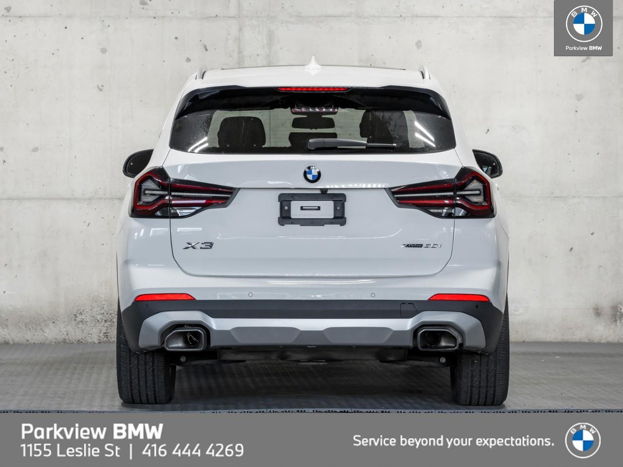 used 2022 BMW X3 car, priced at $37,992