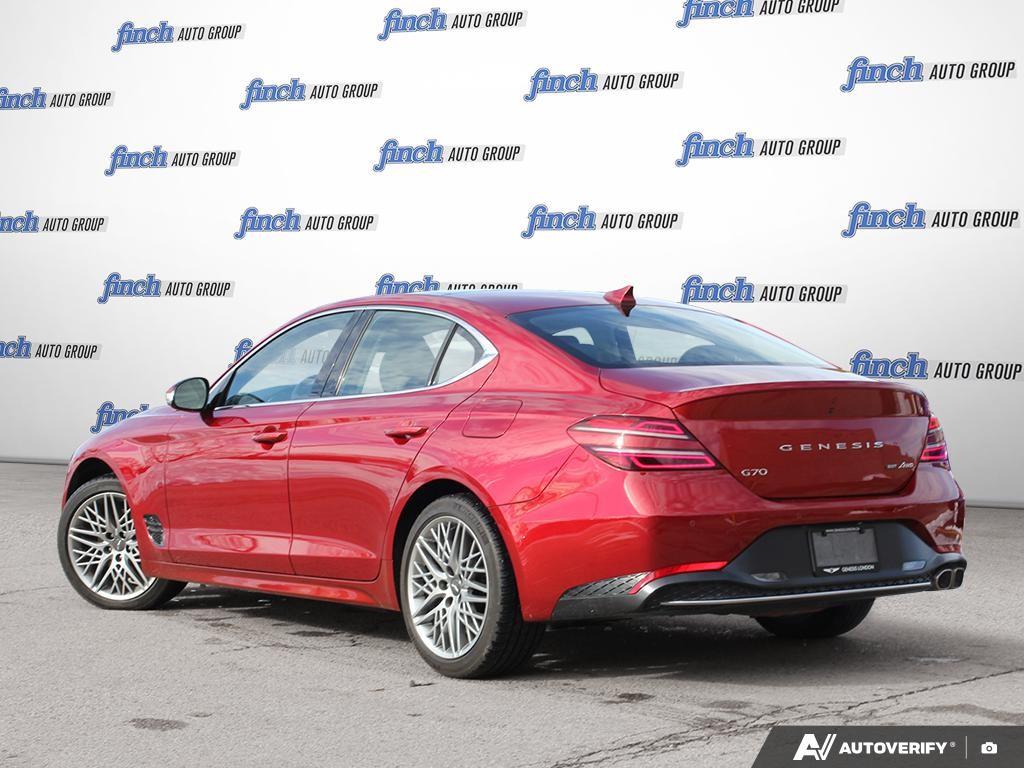 used 2023 Genesis G70 car, priced at $33,597