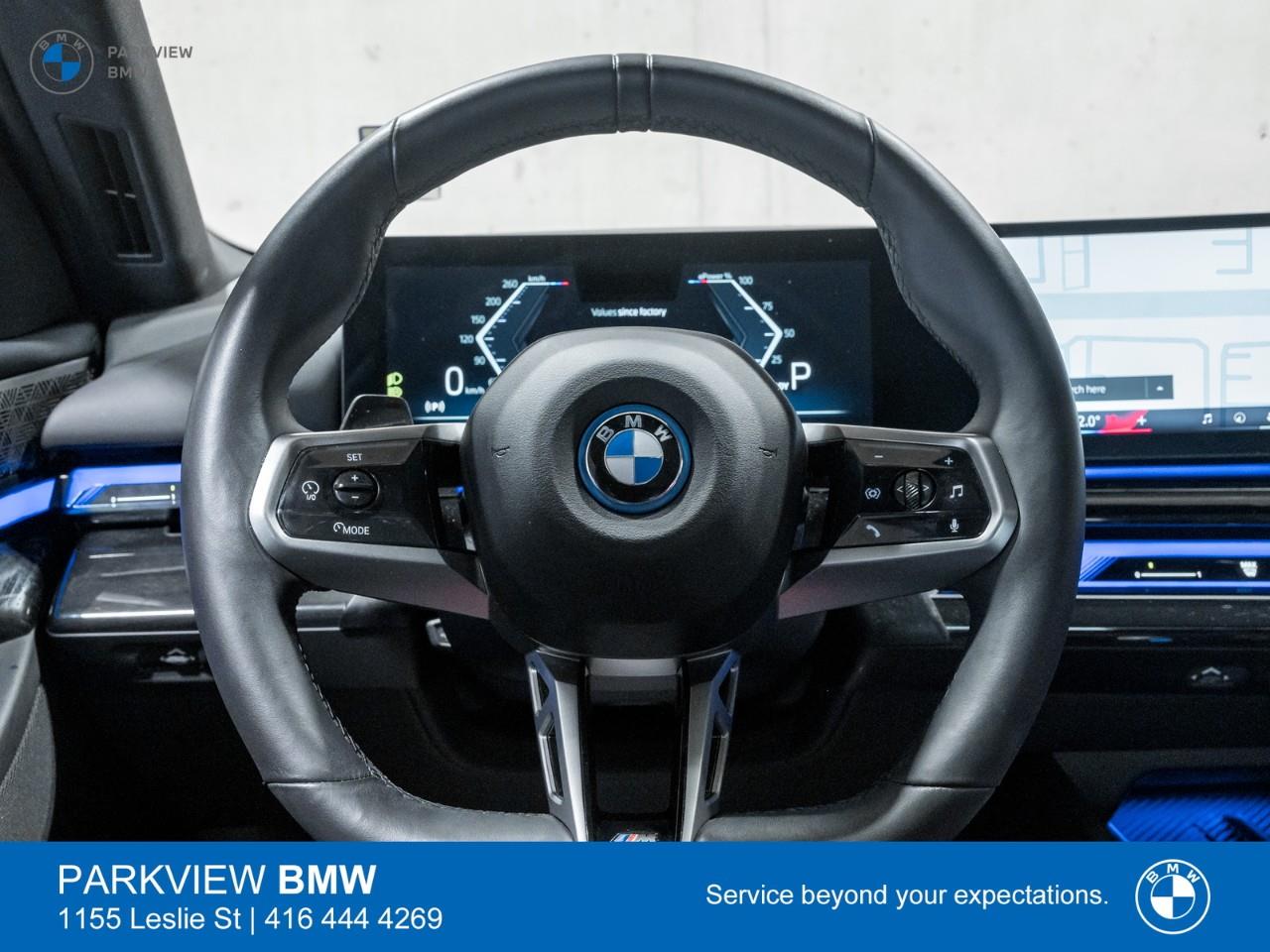 used 2025 BMW i5 car, priced at $79,992
