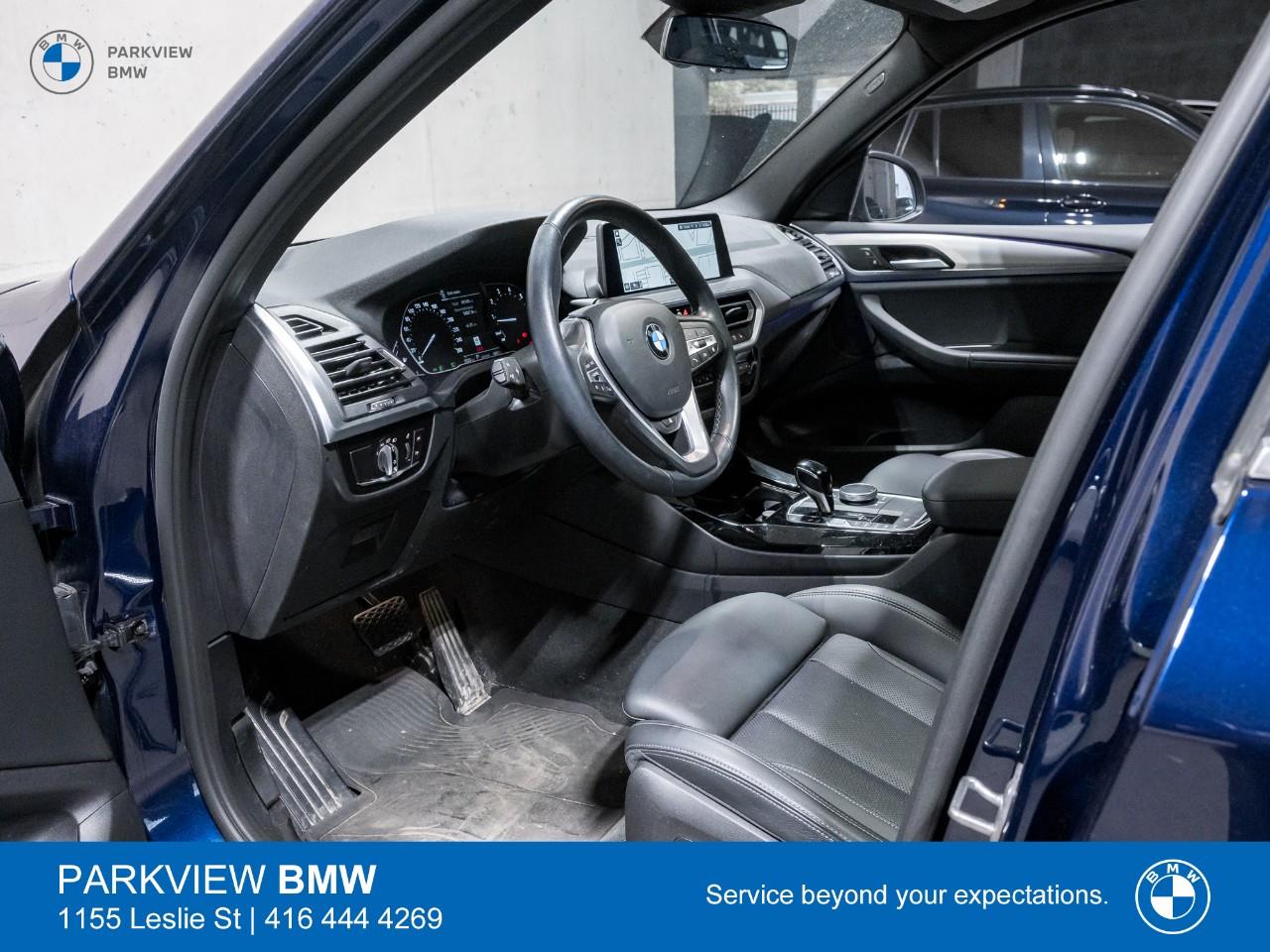 used 2022 BMW X3 car, priced at $39,992