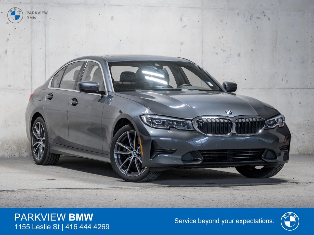 used 2021 BMW 330 car, priced at $39,992