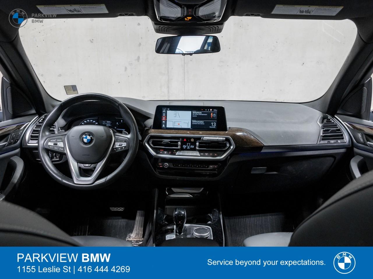 used 2022 BMW X3 car, priced at $39,992