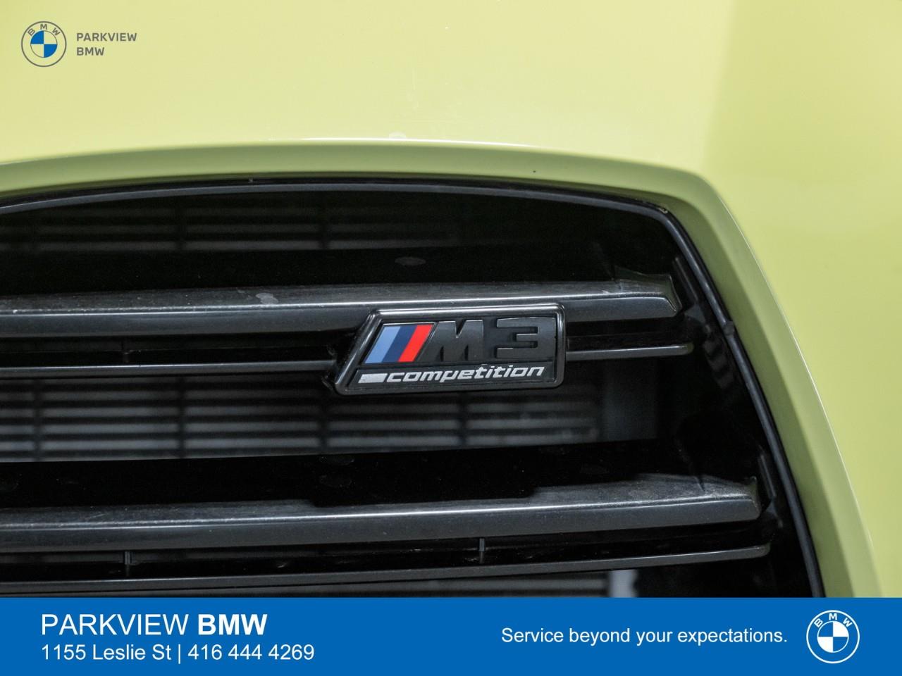 used 2022 BMW M3 car, priced at $104,992