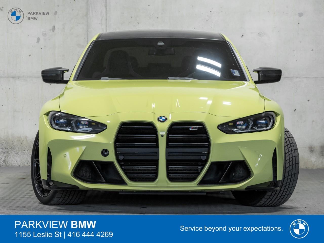 used 2022 BMW M3 car, priced at $104,992