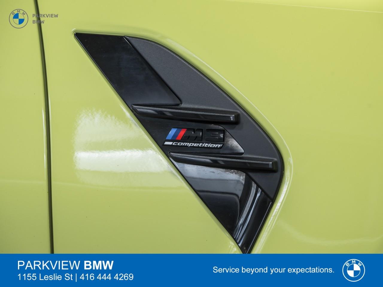 used 2022 BMW M3 car, priced at $104,992