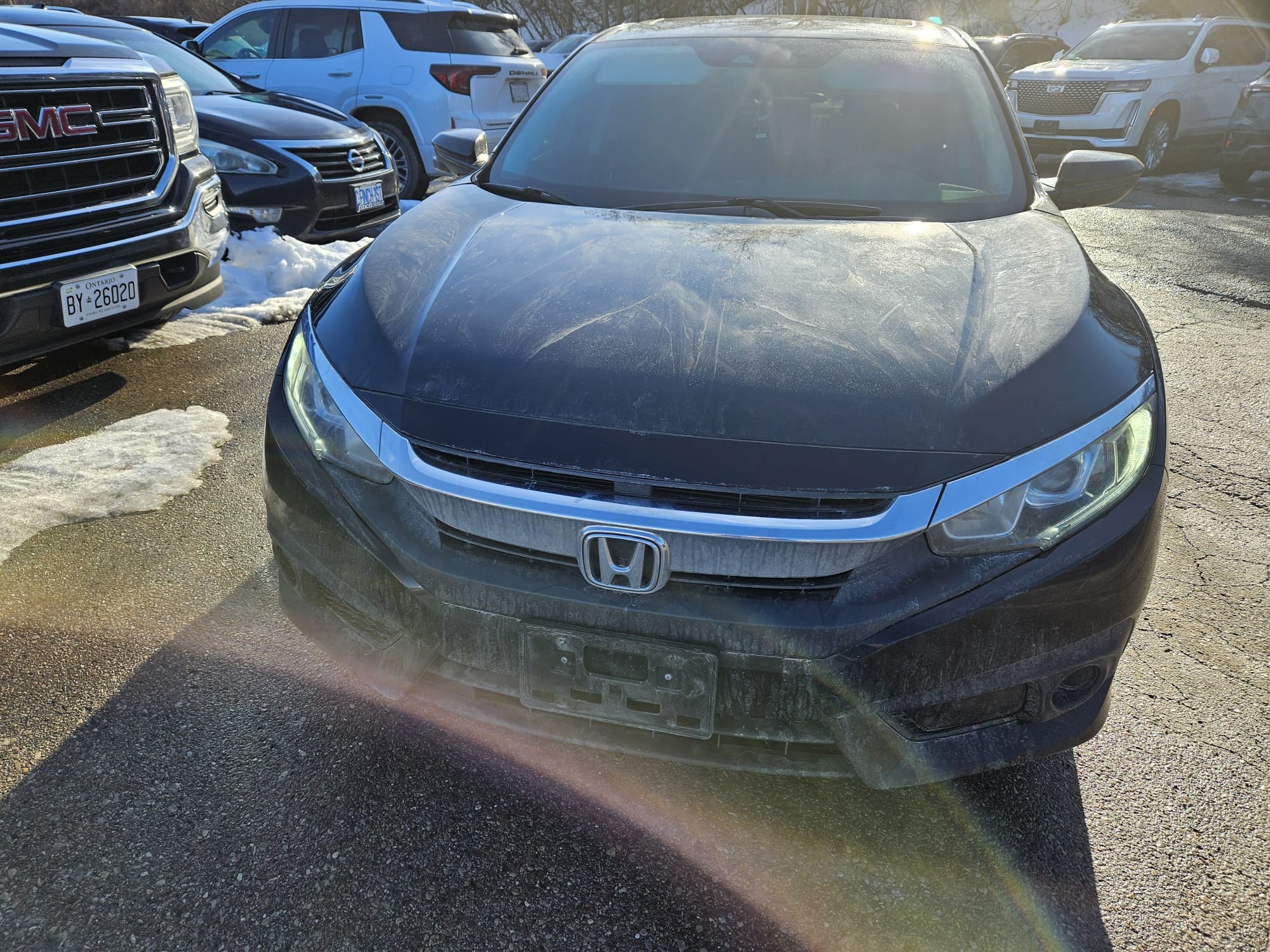 used 2018 Honda Civic car, priced at $14,290