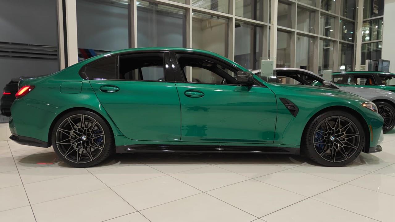 used 2023 BMW M3 car, priced at $99,992