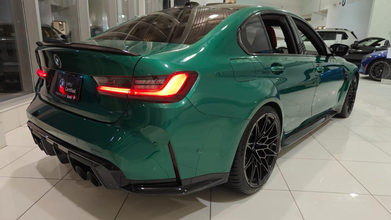 used 2023 BMW M3 car, priced at $99,992