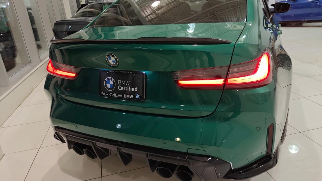 used 2023 BMW M3 car, priced at $99,992