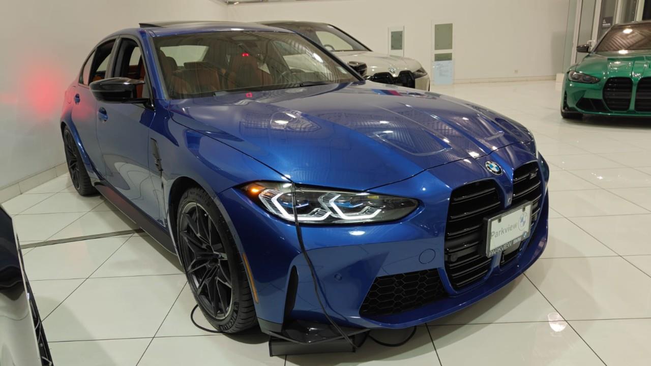 used 2022 BMW M3 car, priced at $98,992