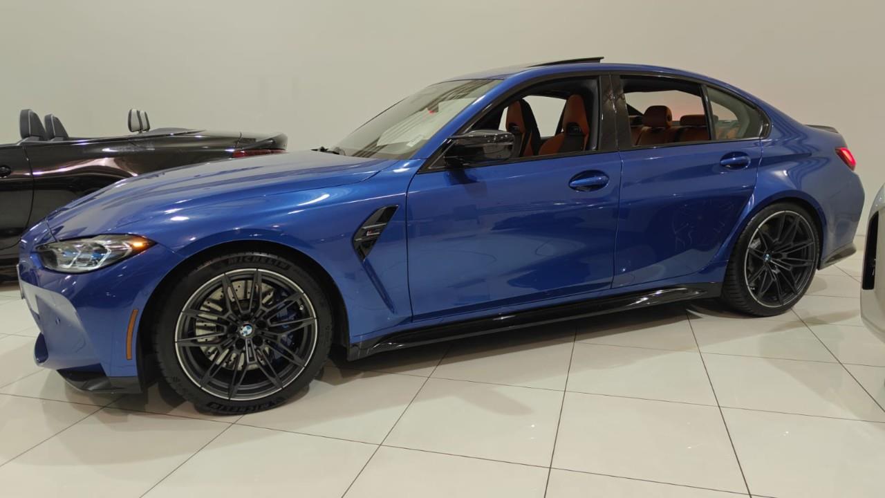 used 2022 BMW M3 car, priced at $98,992