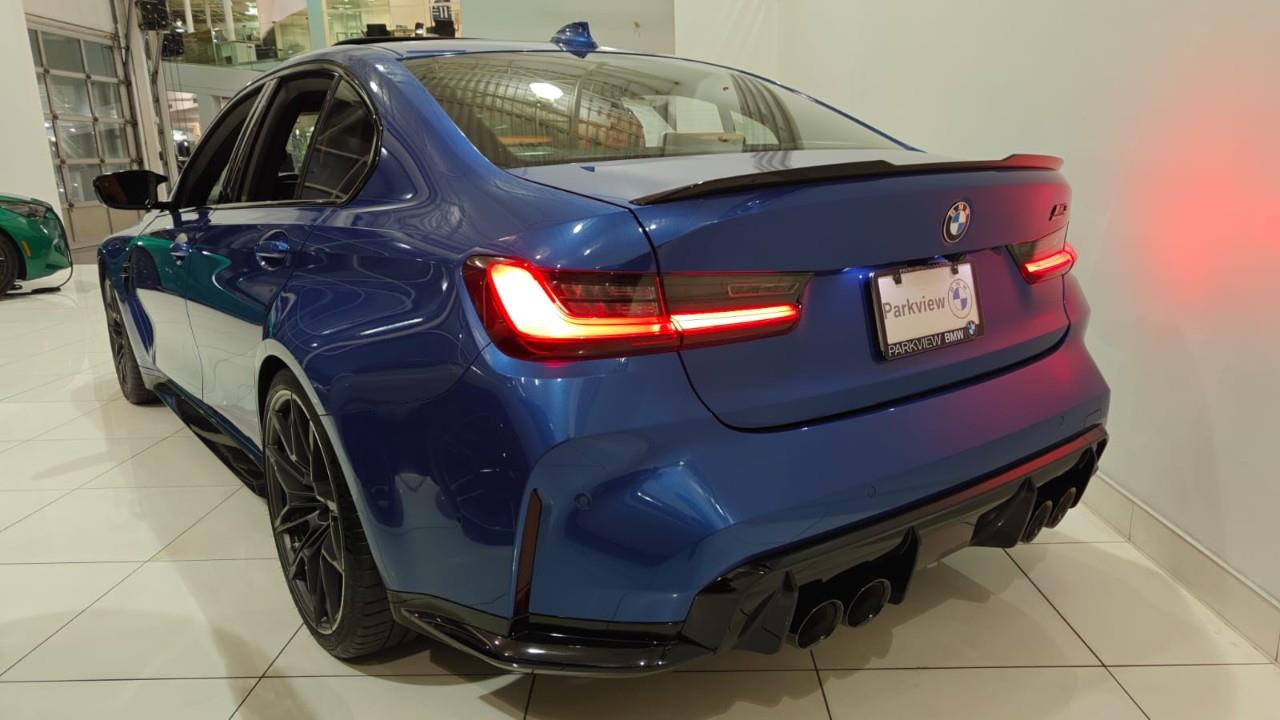 used 2022 BMW M3 car, priced at $98,992