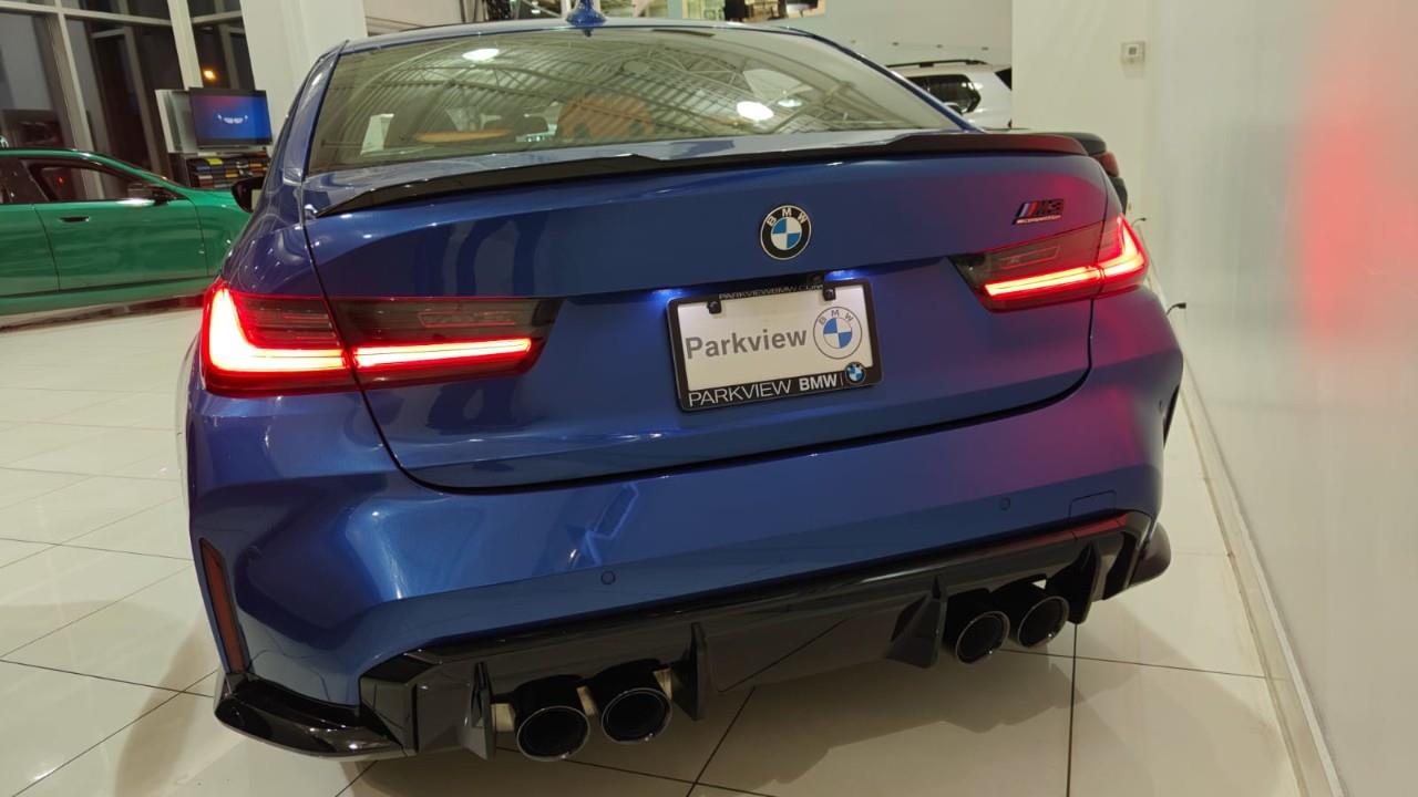 used 2022 BMW M3 car, priced at $98,992