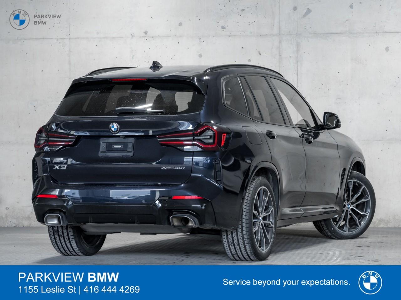 used 2023 BMW X3 car, priced at $48,992