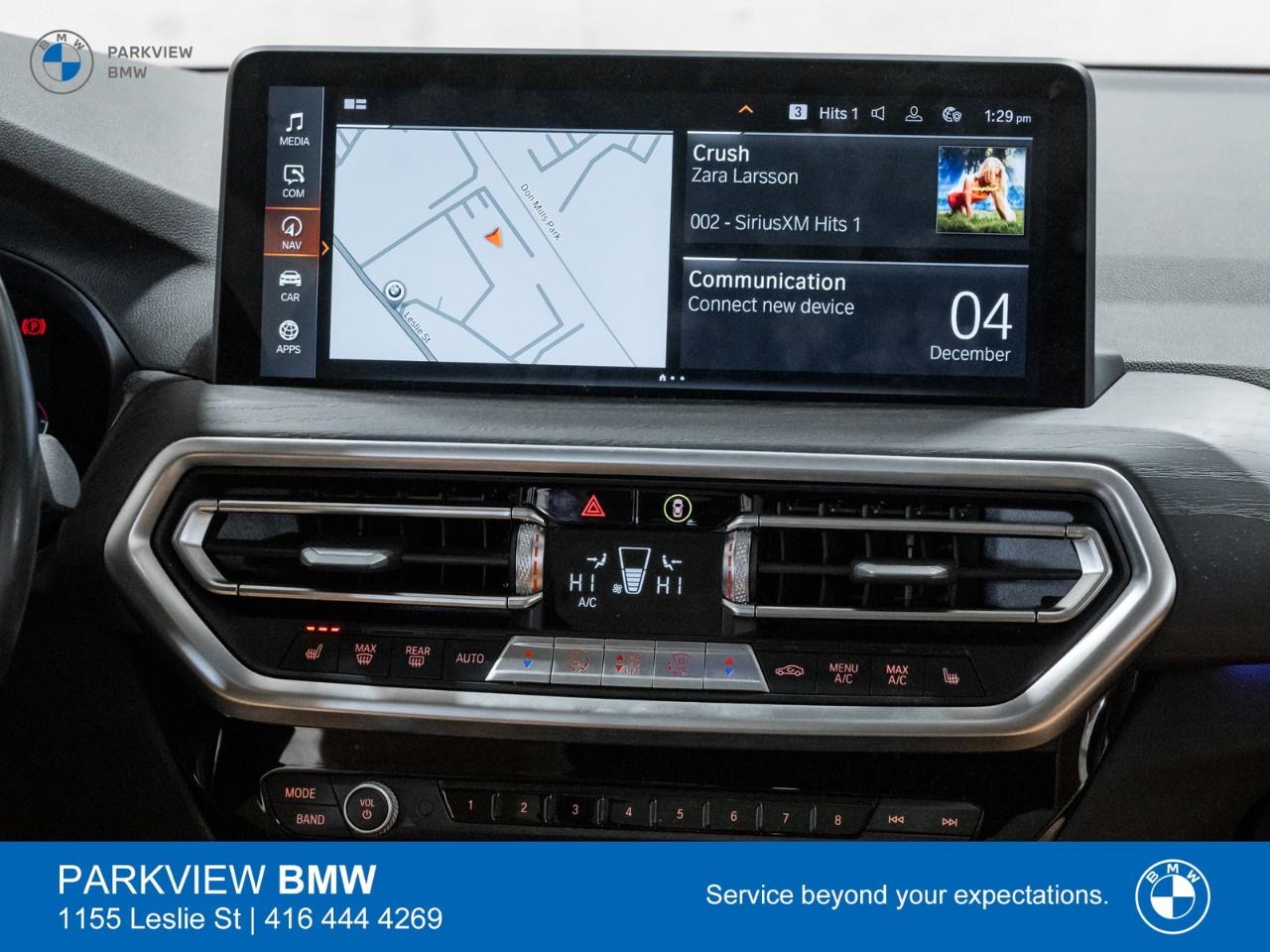 used 2023 BMW X3 car, priced at $48,992