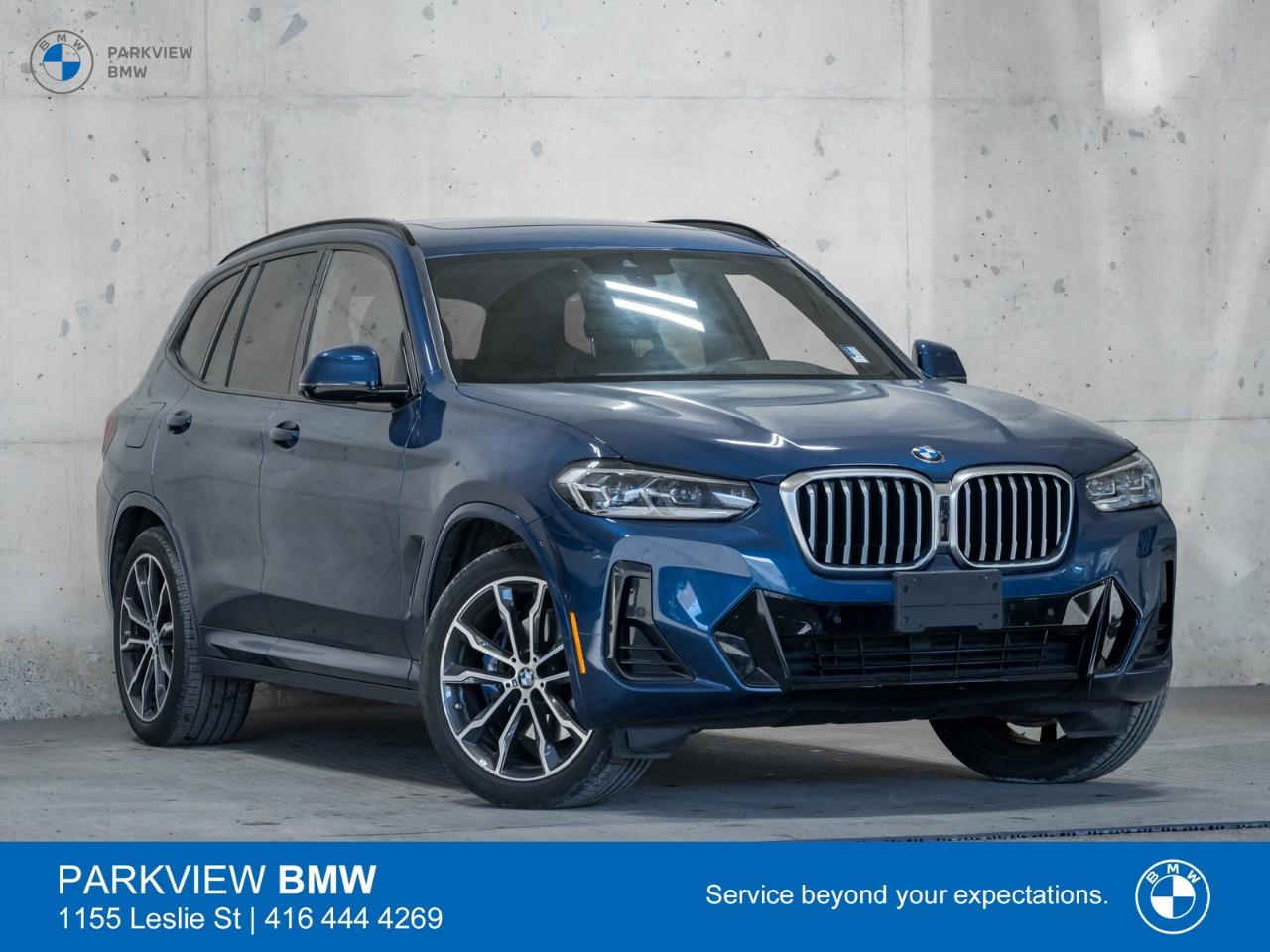 used 2022 BMW X3 car, priced at $48,992