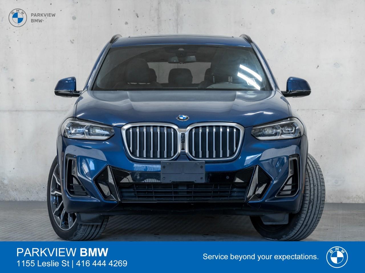 used 2022 BMW X3 car, priced at $48,992