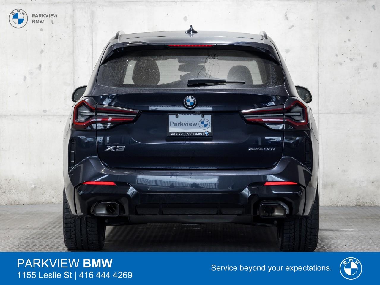 used 2023 BMW X3 car, priced at $49,992