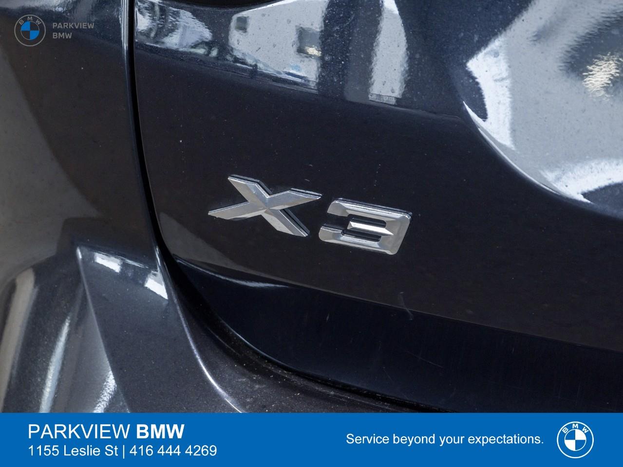 used 2023 BMW X3 car, priced at $49,992