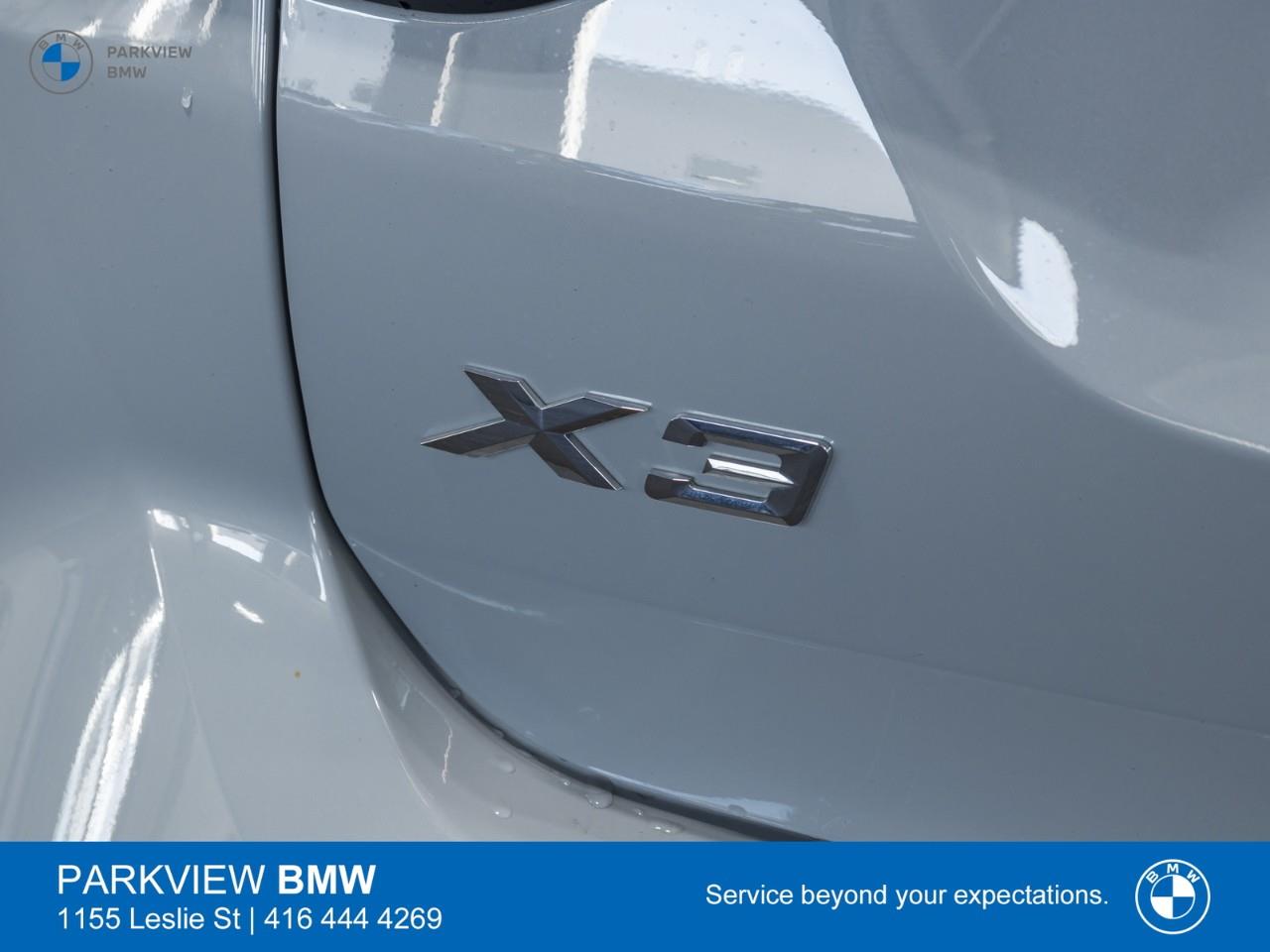 used 2022 BMW X3 car, priced at $48,992