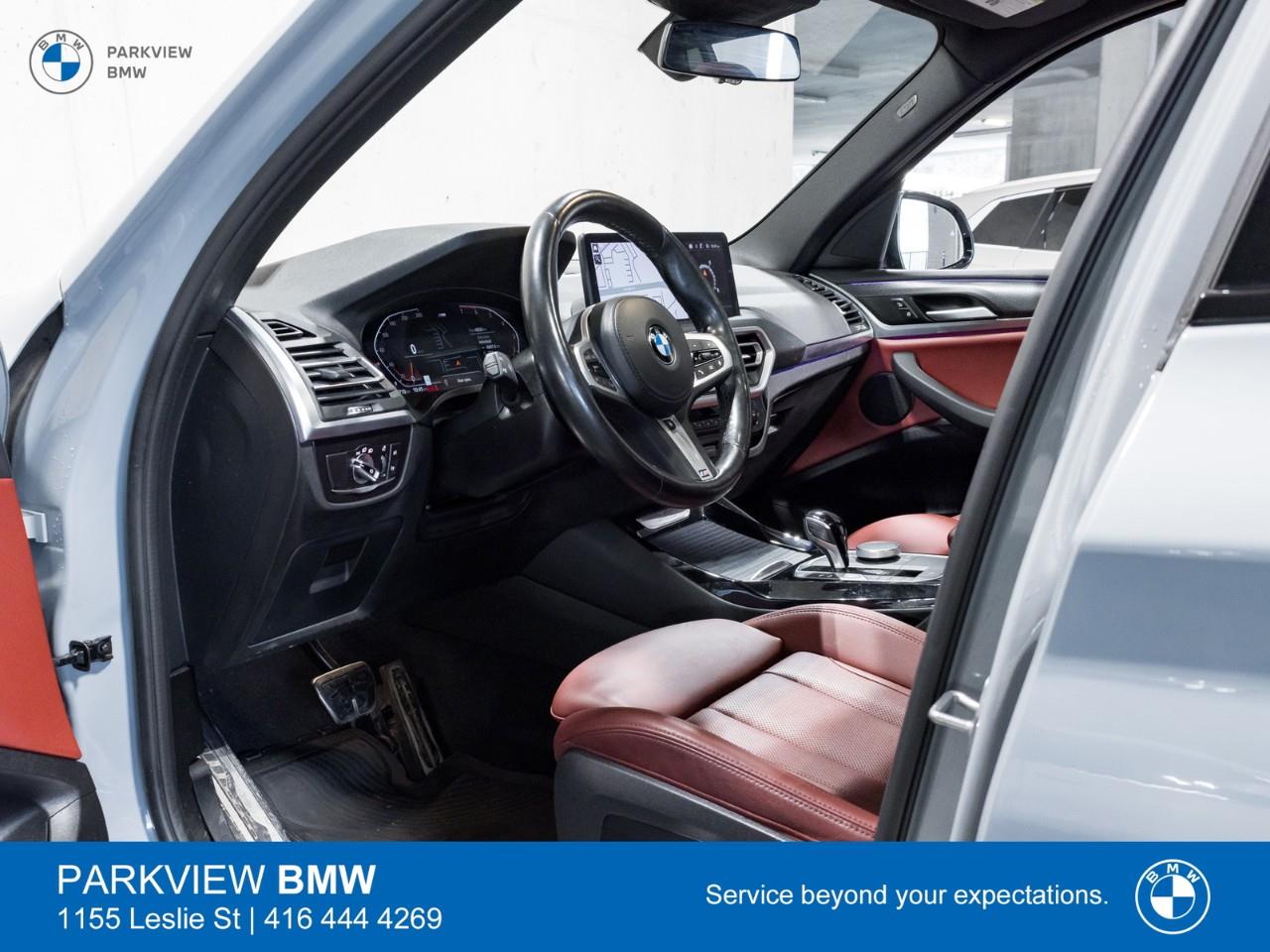 used 2022 BMW X3 car, priced at $48,992