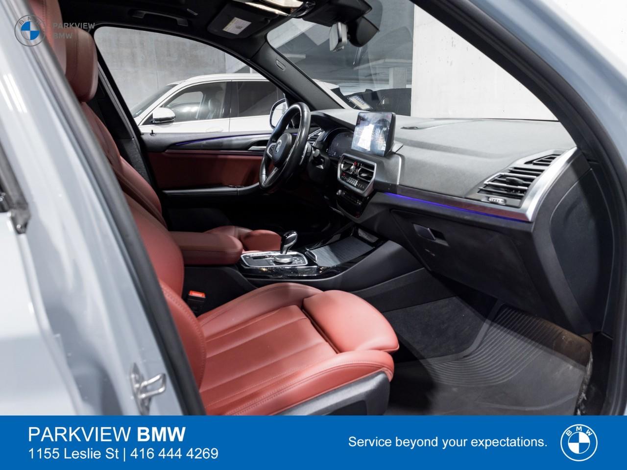 used 2022 BMW X3 car, priced at $48,992