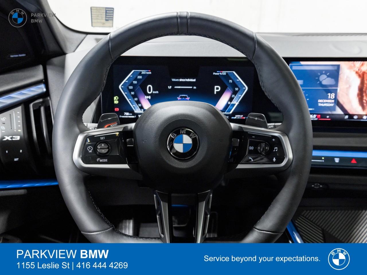 used 2025 BMW X3 car, priced at $67,992