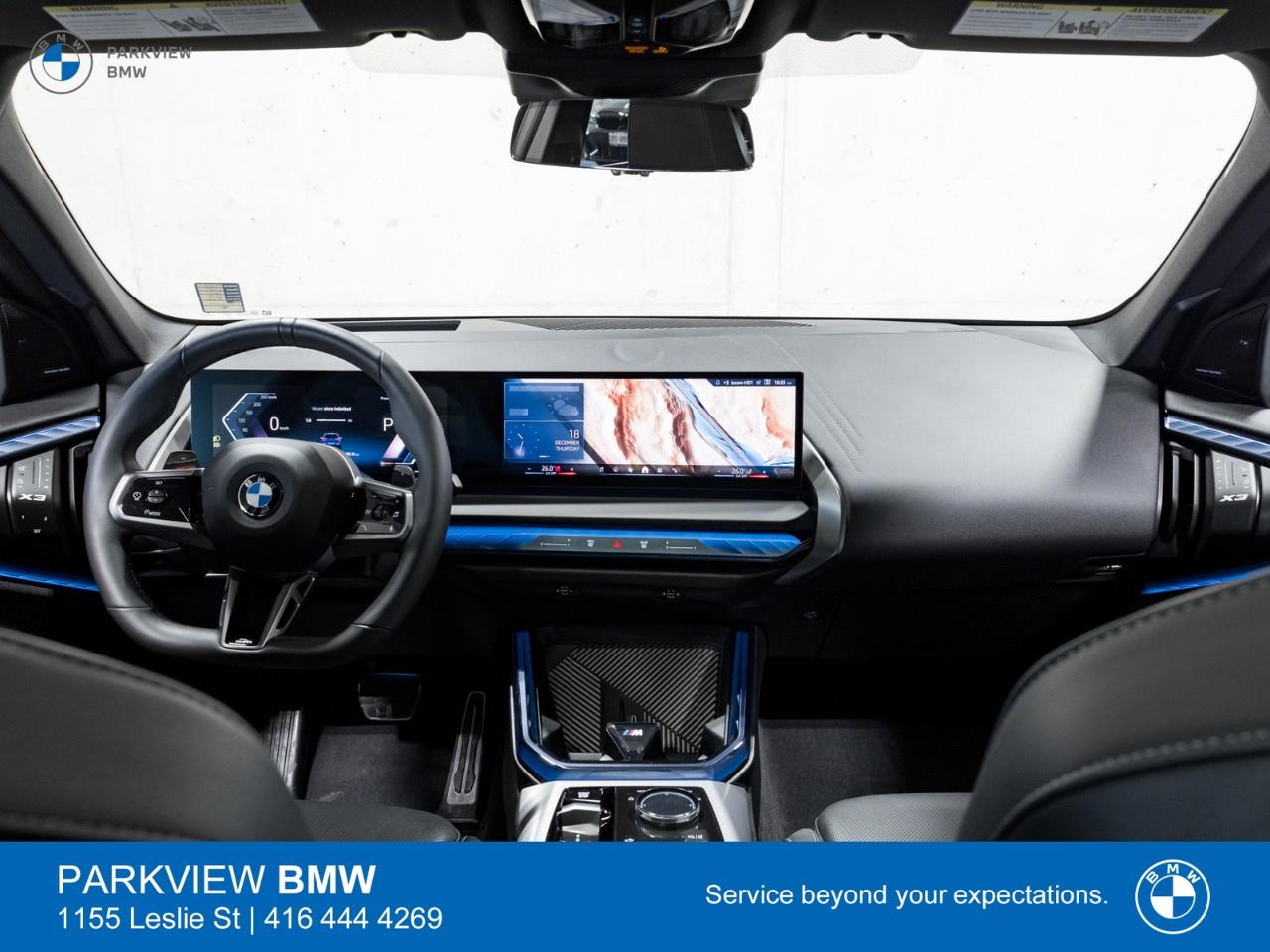 used 2025 BMW X3 car, priced at $67,992