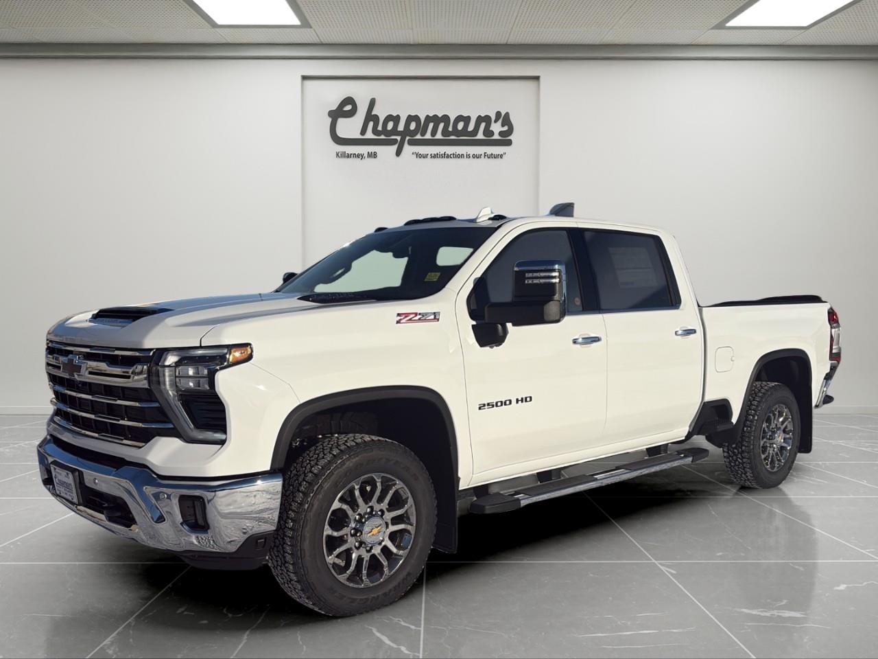 White 2026 Chevrolet Silverado 2500HD Pickup Truck Four-Wheel Drive Automatic