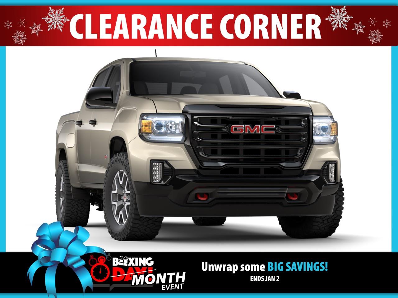 GMC Canyon AT4 Crew Cab 4WD with Cloth