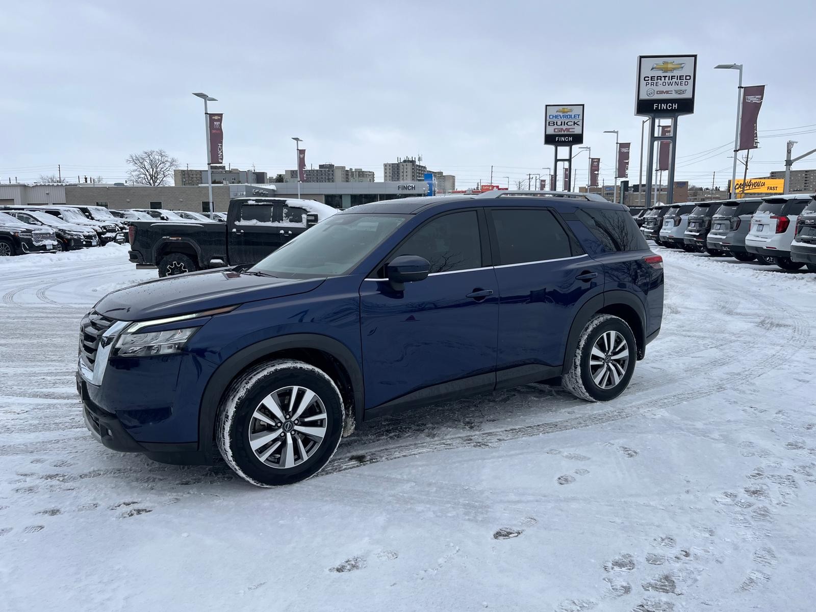 used 2023 Nissan Pathfinder car, priced at $41,863