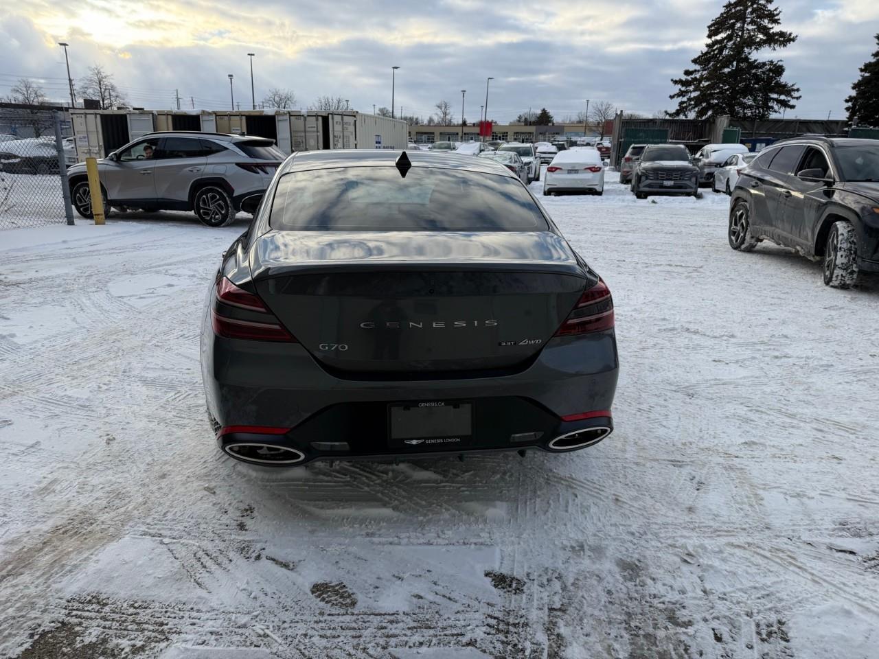 used 2022 Genesis G70 car, priced at $39,597