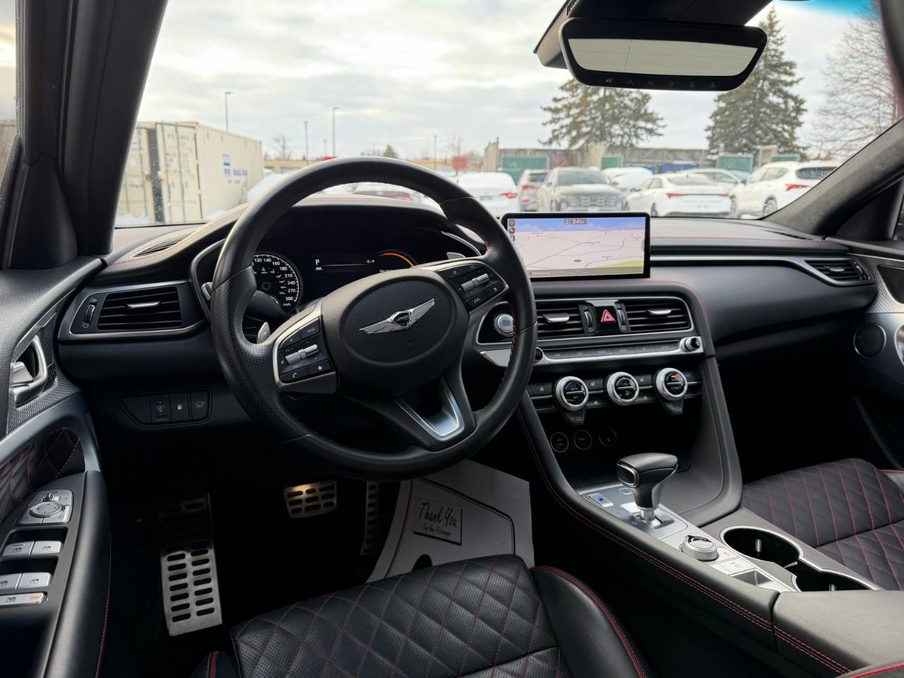 used 2022 Genesis G70 car, priced at $39,597