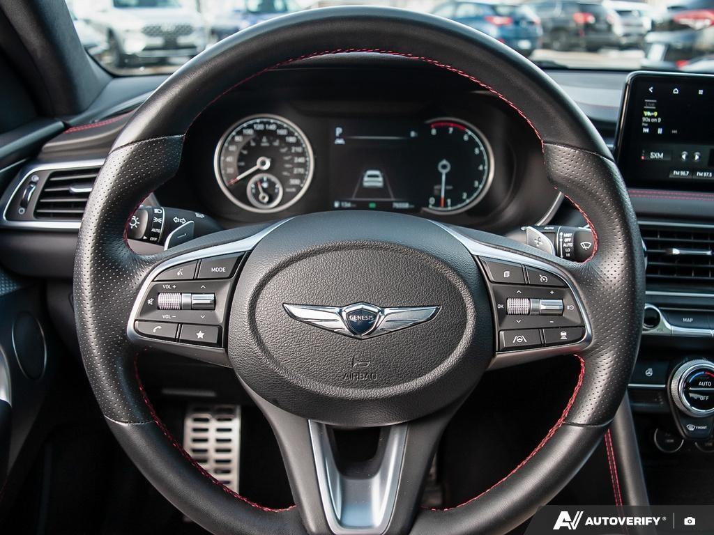 used 2022 Genesis G70 car, priced at $39,597