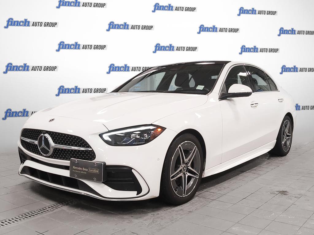 used 2022 Mercedes-Benz C-Class car, priced at $43,900