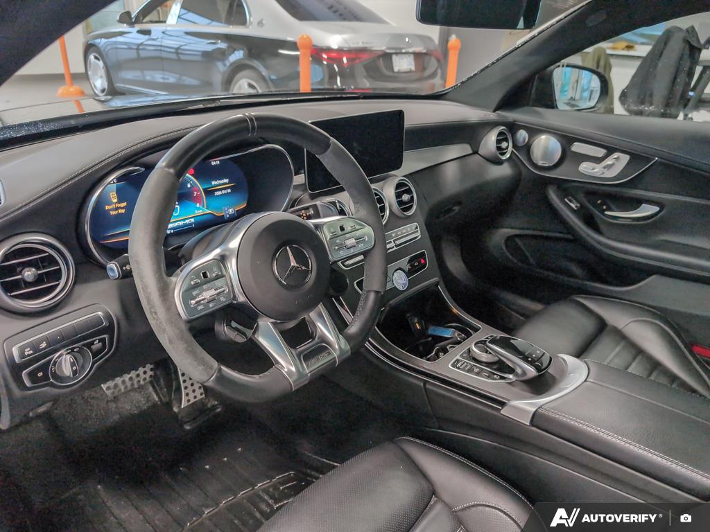 used 2023 Mercedes-Benz AMG C 43 car, priced at $64,900