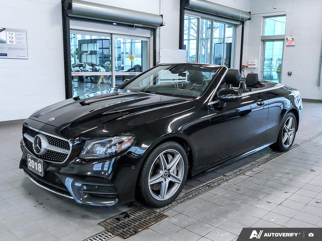 used 2018 Mercedes-Benz E-Class car, priced at $34,900