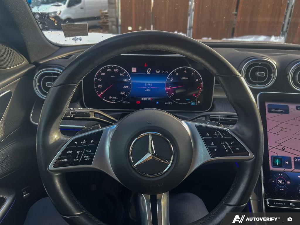 used 2023 Mercedes-Benz C-Class car, priced at $49,900