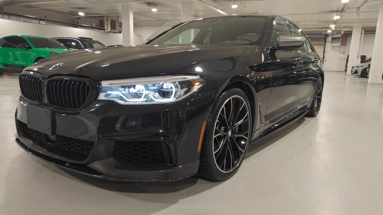 used 2019 BMW M550 car, priced at $52,992