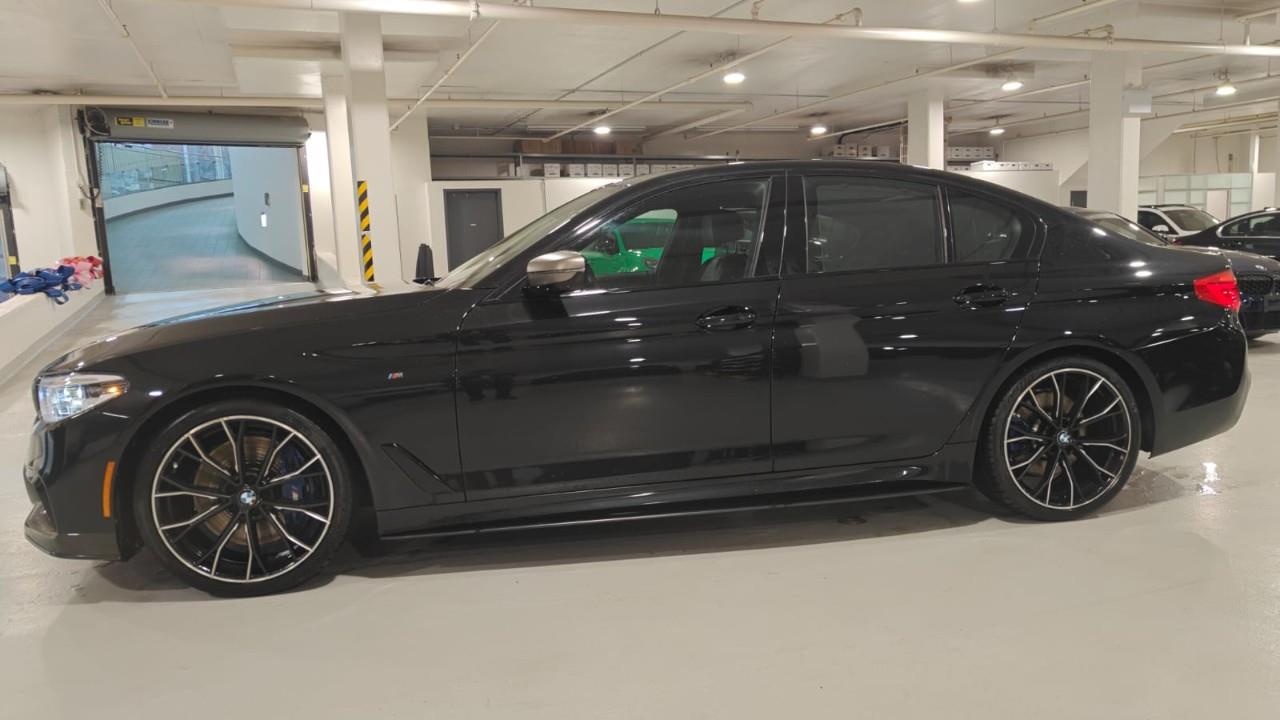 used 2019 BMW M550 car, priced at $52,992