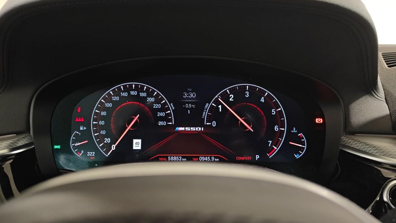 used 2019 BMW M550 car, priced at $52,992