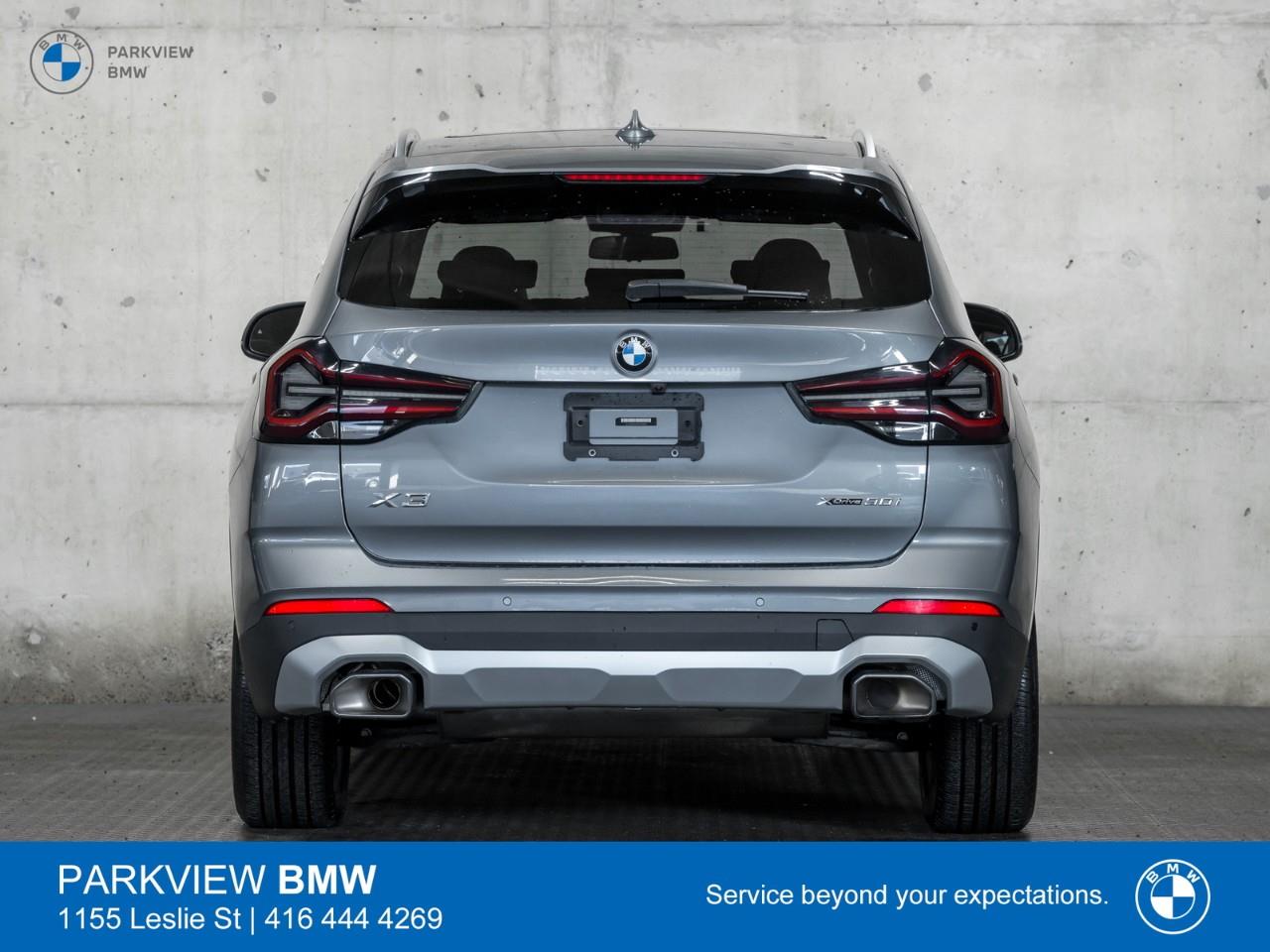 used 2023 BMW X3 car, priced at $46,992