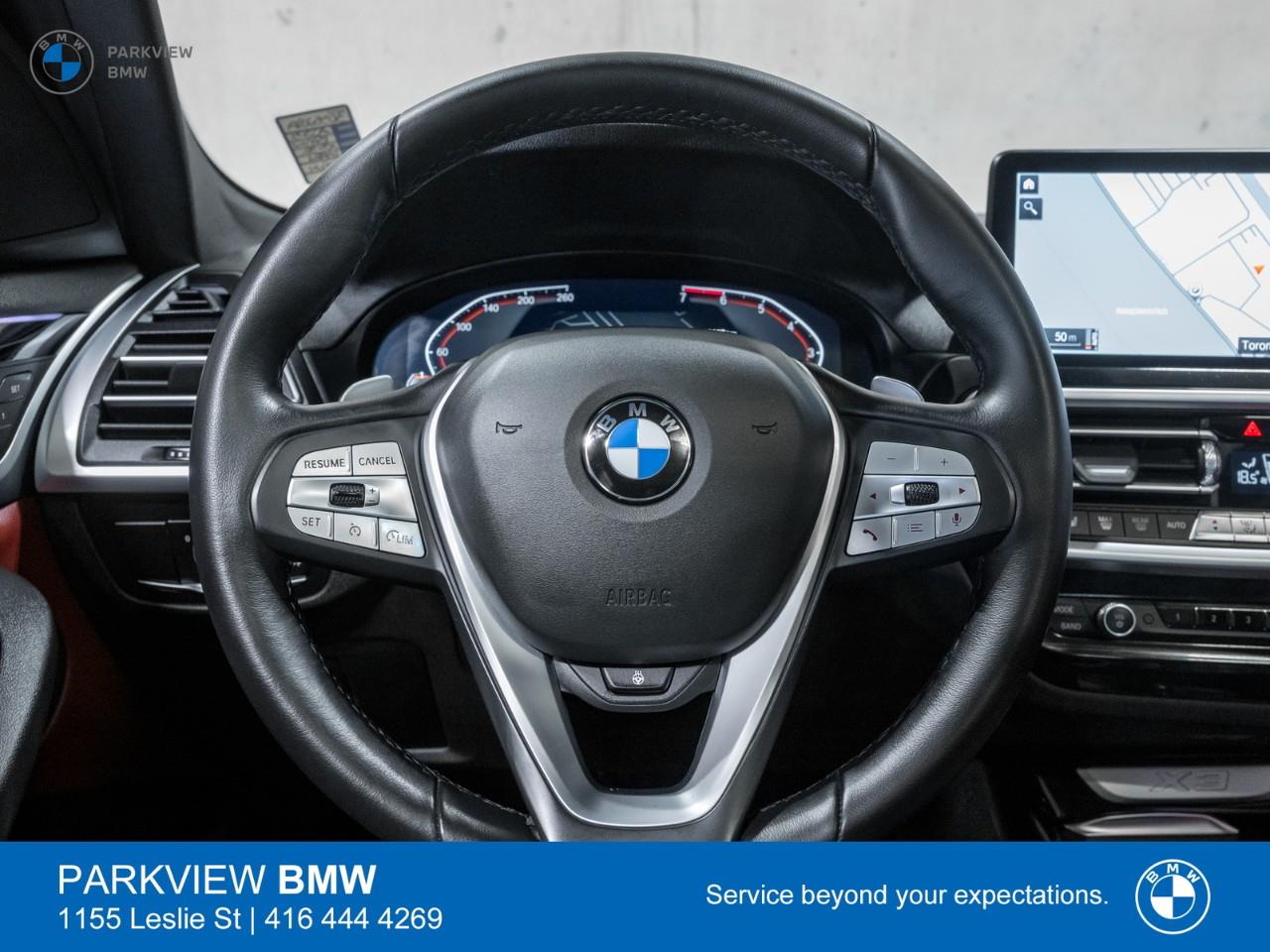 used 2023 BMW X3 car, priced at $46,992