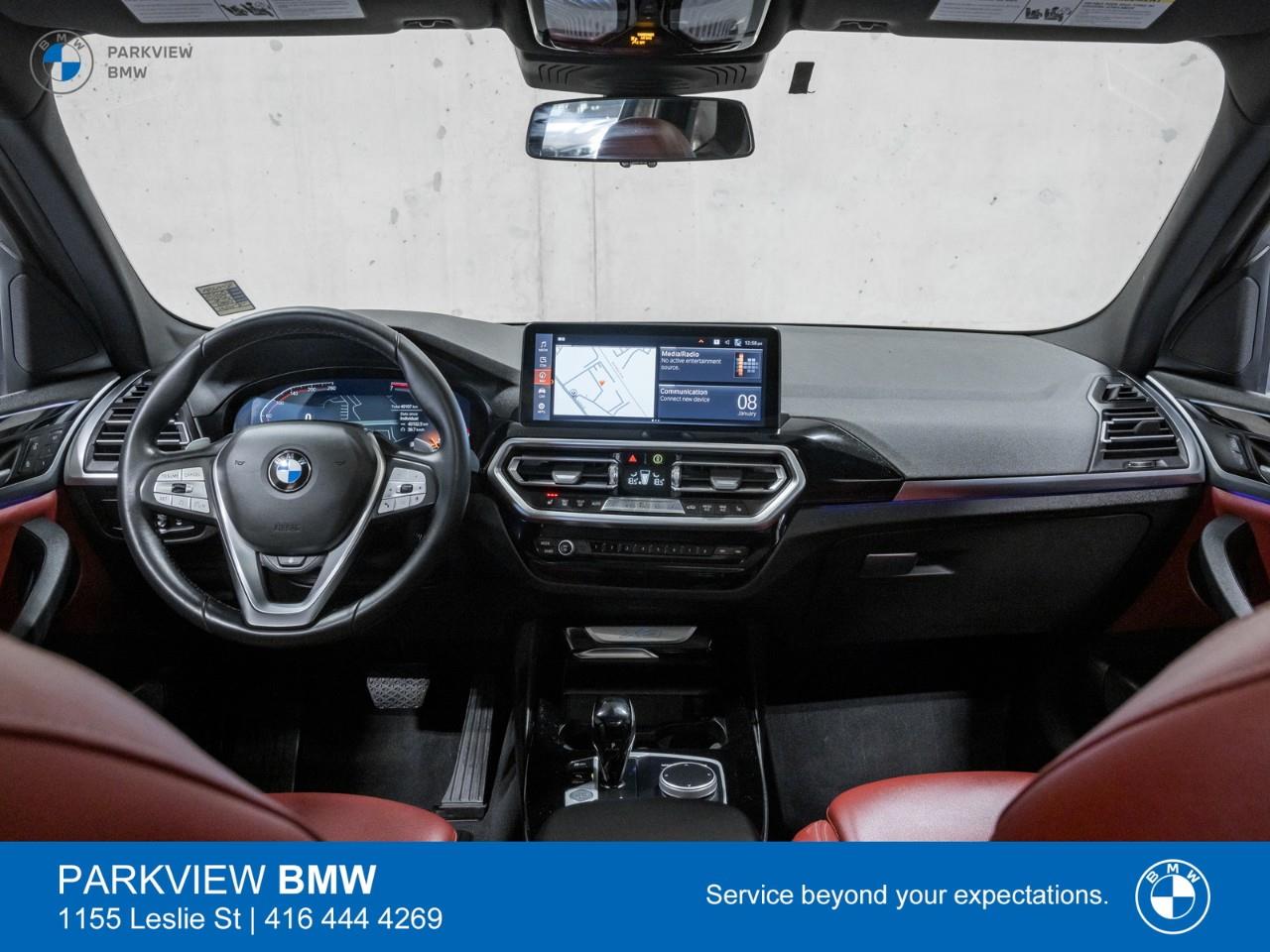 used 2023 BMW X3 car, priced at $46,992