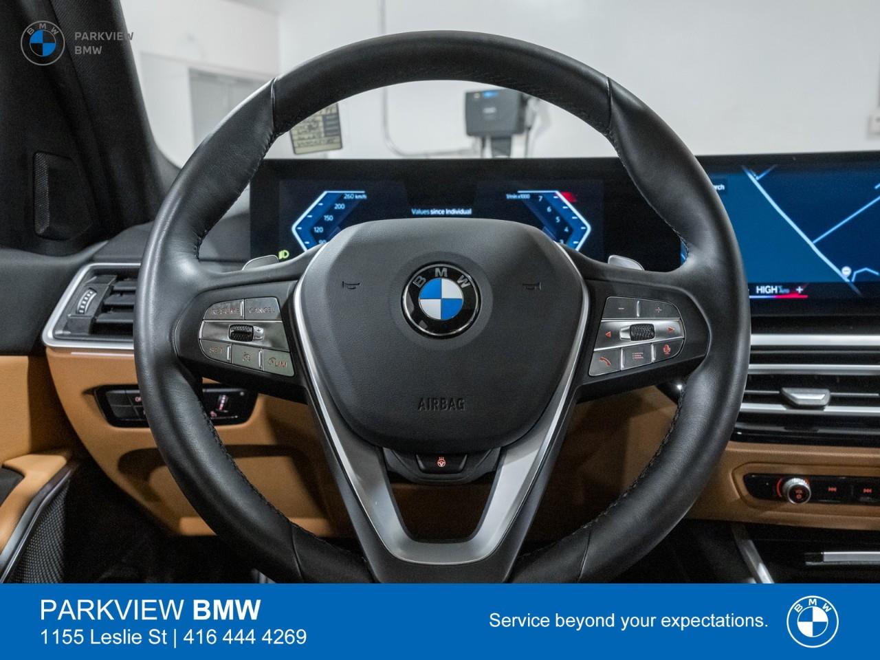 used 2023 BMW 330 car, priced at $49,992