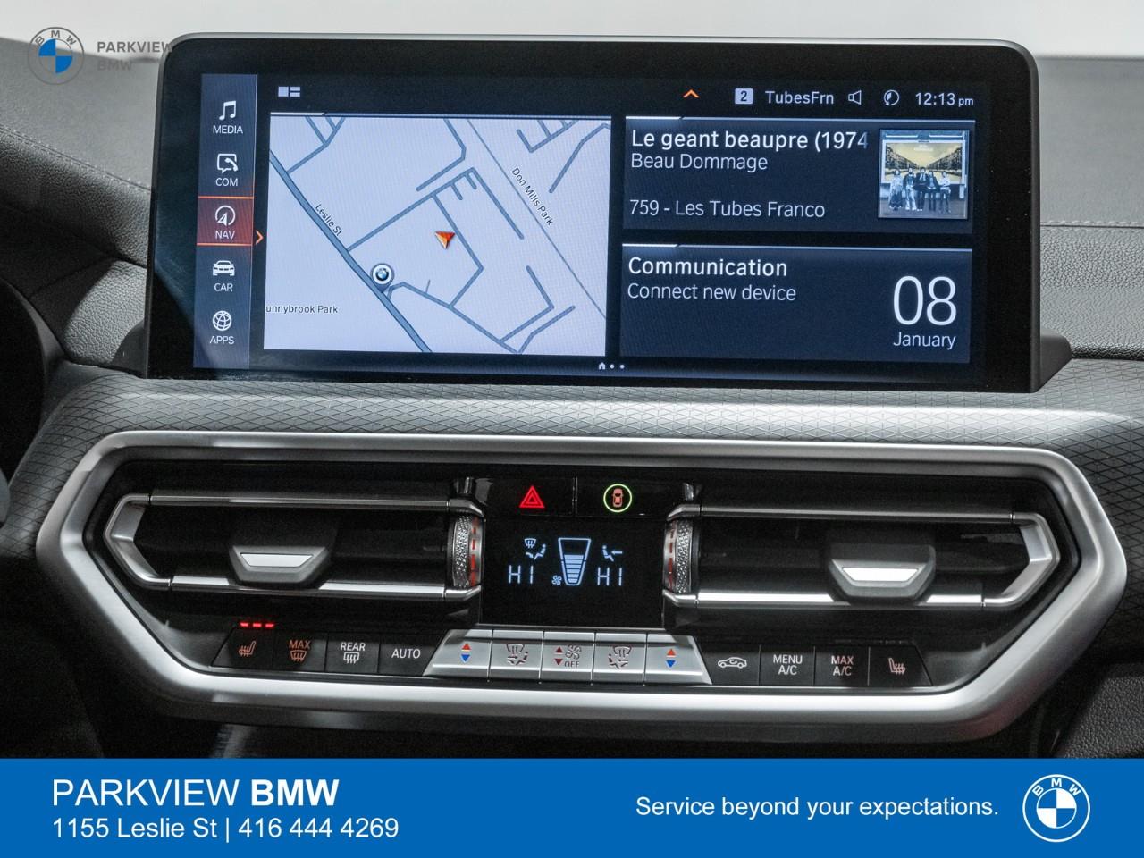 used 2022 BMW X3 car, priced at $59,992