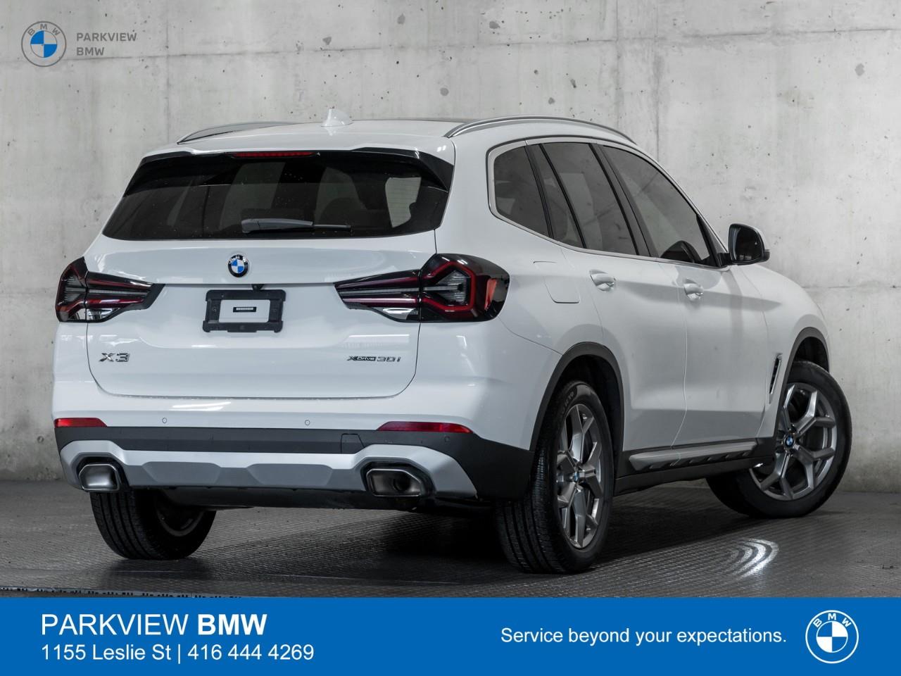 used 2023 BMW X3 car, priced at $48,992